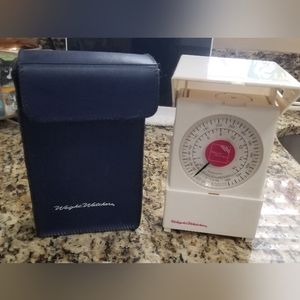 Vintage Weight Watchers Food Scale with Case.